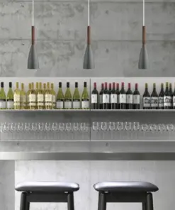 Κρεμαστό Φωτιστικό DFTP Pure 1xE27 Γκρι Χρώματος – 78283011