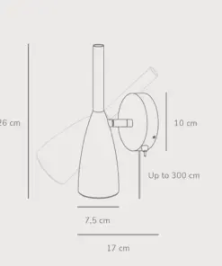 Επιτοίχιο Φωτιστικό DFTP Pure 1xGU10 Μαύρου Χρώματος – 78271003
