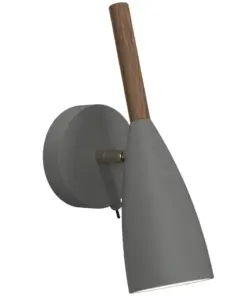 Επιτοίχιο Φωτιστικό DFTP Pure 1xGU10 Γκρι Χρώματος – 78271011