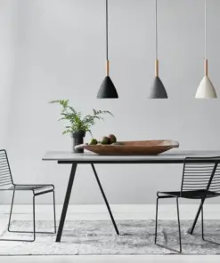 Κρεμαστό Φωτιστικό DFTP Pure 20 1xE27 Μαύρου Χρώματος – 43293003