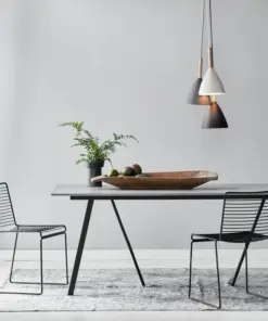 Κρεμαστό Φωτιστικό DFTP Pure 20 1xE27 Μαύρου Χρώματος – 43293003