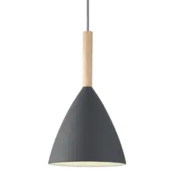 Κρεμαστό Φωτιστικό DFTP Pure 20 1xE27 Γκρι Χρώματος – 43293010