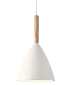 Κρεμαστό Φωτιστικό DFTP Pure 20 1xE27 Λευκού Χρώματος – 43293001