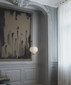 Φωτιστικό Δαπέδου DFTP Raito 1xE27 Λευκού Χρώματος – 48084001