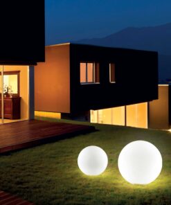 IDEAL LUX Φωτιστικό Δαπέδου Κήπου SOLE 1xE27 IP44 Λευκού Χρώματος – 191614
