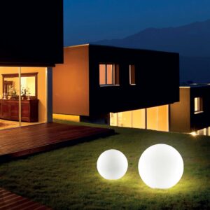 IDEAL LUX Φωτιστικό Δαπέδου Κήπου SOLE 1xE27 IP44 Λευκού Χρώματος – 191614