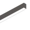 IDEAL LUX Φωτιστικό Οροφής FLUO WIDE LED 27W 3000K Μαύρου Χρώματος – 191997