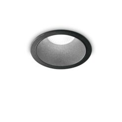 IDEAL LUX Χωνευτό Φωτιστικό GAME ROUND LED 11W 3000K Μαύρου Χρώματος – 192314