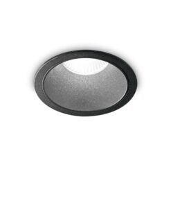 IDEAL LUX Χωνευτό Φωτιστικό GAME ROUND LED 11W 3000K Μαύρου Χρώματος – 192314