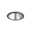 IDEAL LUX Χωνευτό Φωτιστικό Οροφής GAME ROUND LED 11W 3000K IP40 Μαύρου Χρώματος – 192321