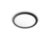 IDEAL LUX Χωνευτό Φωτιστικό Οροφής GAME ROUND LED 11W 3000K IP40 Μαύρου Χρώματος – 192338