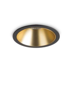 IDEAL LUX Χωνευτό Φωτιστικό Οροφής GAME ROUND LED 11W 3000K Μαύρου Χρώματος – 192345