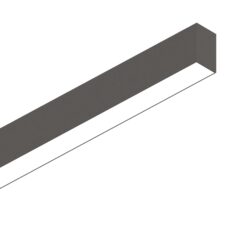 IDEAL LUX Φωτιστικό Οροφής FLUO WIDE LED 27W 4000K Μαύρου Χρώματος – 192505