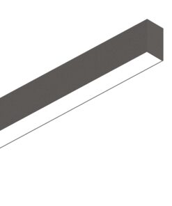 IDEAL LUX Φωτιστικό Οροφής FLUO WIDE LED 27W 4000K Μαύρου Χρώματος – 192505