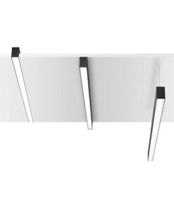 IDEAL LUX Φωτιστικό Οροφής FLUO BI-EMISSION LED 13W 3000K Αλουμίνιο – 192659