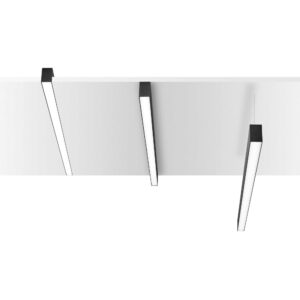 IDEAL LUX Φωτιστικό Οροφής FLUO BI-EMISSION LED 13W 3000K Αλουμίνιο – 192659