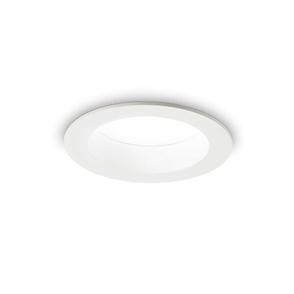 IDEAL LUX Χωνευτό Φωτιστικό BASIC LED 15W 3000K IP44 Λευκού Χρώματος - 193526