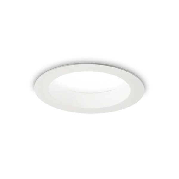 IDEAL LUX Χωνευτό Φωτιστικό Οροφής BASIC FI LED 15W 4000K IP44 Λευκού Χρώματος - 193410