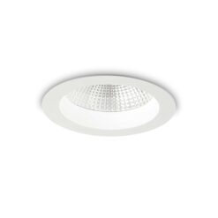 IDEAL LUX Χωνευτό Φωτιστικό Οροφής BASIC LED 15W 3000K IP44 Λευκού Χρώματος – 193465
