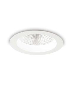 IDEAL LUX Χωνευτό Φωτιστικό Οροφής BASIC LED 10W 3000K IP44 Λευκού Χρώματος – 193458