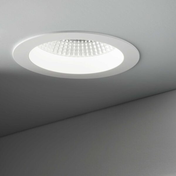 IDEAL LUX Χωνευτό Φωτιστικό Οροφής BASIC LED 10W 3000K IP44 Λευκού Χρώματος – 193458