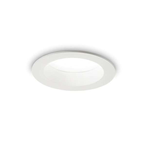 IDEAL LUX Χωνευτό Φωτιστικό Οροφής BASIC LED 10W 3000K IP 44 Λευκού Χρώματος - 193519