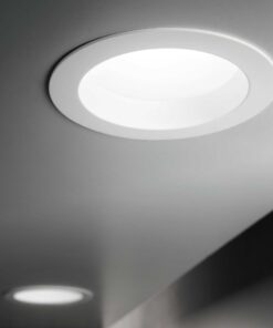 IDEAL LUX Χωνευτό Φωτιστικό Οροφής BASIC LED 10W 3000K IP 44 Λευκού Χρώματος – 193519