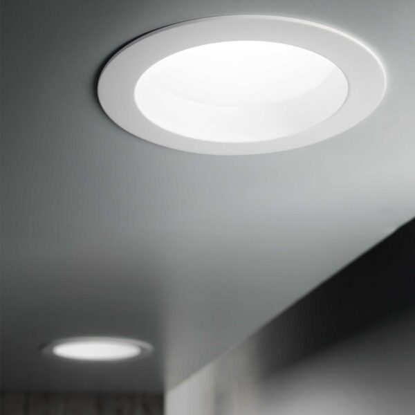 IDEAL LUX Χωνευτό Φωτιστικό BASIC LED 15W 3000K IP44 Λευκού Χρώματος – 193526
