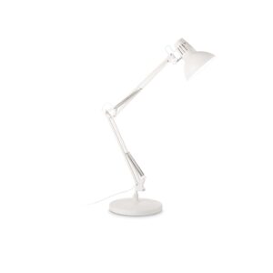 IDEAL LUX Επιτραπέζιο Φωτιστικό WALLY 1xE27 Λευκού Χρώματος- 193991