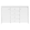 Buffet Fansi pakoworld white 143.5×40.5x92cm 195-000015