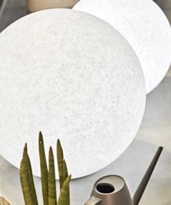 IDEAL LUX Φωτιστικό Δαπέδου Κήπου DORIS 1xE27 IP44 Λευκού Χρώματος – 214009