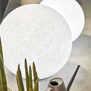 IDEAL LUX Φωτιστικό Δαπέδου Κήπου DORIS 1xE27 IP44 Λευκού Χρώματος – 214009