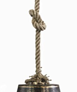 Κρεμαστό φωτιστικό FUN-03 1/Φ ROPE UT-BRONZE Heronia – 31-0061