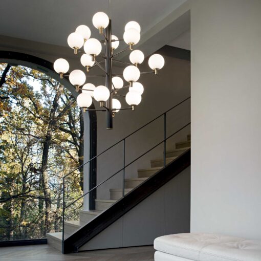 IDEAL LUX Κρεμαστό Φωτιστικό COPERNICO 20xG9 Λευκού Χρώματος – 197326