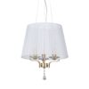 IDEAL LUX Κρεμαστό Φωτιστικό PEGASO 3XE14 Χρυσού Χρώματος – 197715
