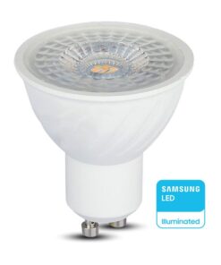LED SPOT Λάμπα GU10 6W V-TAC PRO Samsung Chip 110° 445lm Dimmable Θερμό 3000K – 21198