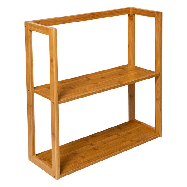 Floor shelf unit Dak pakoworld bamboo natural 57x20x60cm 199-000138