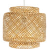 Liby pakoworld Å27 bamboo ceiling light natural D40x38cm 199-000185