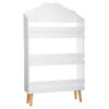 Children’s bookcase Cloud pakoworld white 58x18x100 cm 199-000330