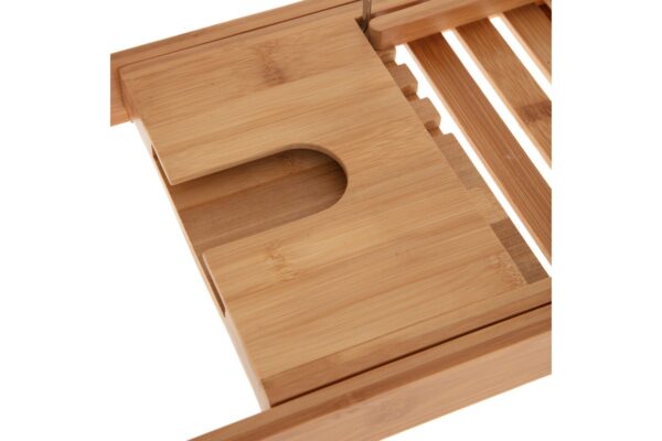 Πλατό μπανιέρας Platon pakoworld φυσικό bamboo 70x15x4,5εκ 199-000551