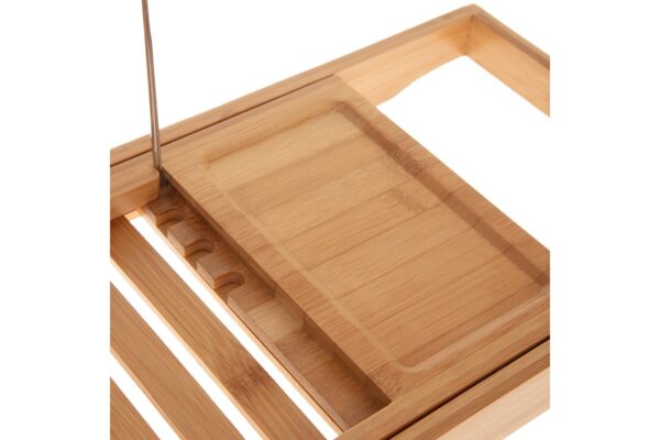Πλατό μπανιέρας Platon pakoworld φυσικό bamboo 70x15x4,5εκ 199-000551