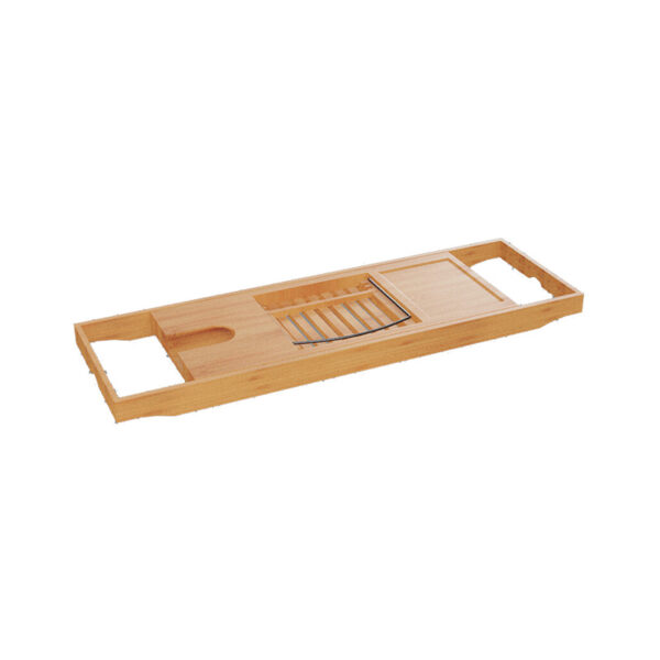 Πλατό μπανιέρας Platon pakoworld φυσικό bamboo 70x15x4,5εκ 199-000551