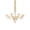 IDEAL LUX Κρεμαστό Φωτιστικό BRIGITTA 8xE14 Χρώματος Κεχριμπάρι – 199412