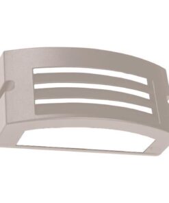 ΑΠΛΙΚΑ ΤΟΙΧΟΥ LM04 ΟΒΑΛ E27 MAX 10W LED 220x99x100 IP54 ΛΕΥΚΗ PRO EUROLAMP – 145-20233