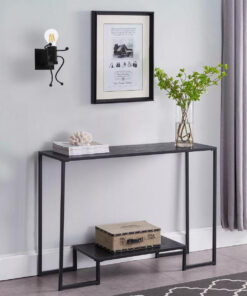 GloboStar® FIGURE 10001388 Μοντέρνο Παιδικό Φωτιστικό Τοίχου Απλίκα Μονόφωτο Μαύρο Μεταλλικό Φιγούρα Μ12 x Π19 x Υ17cm