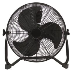 ΑΝΕΜΙΣΤΗΡΑΣ ΔΑΠΕΔΟΥ ΜΑΥΡΟΣ Φ40 90W EUROLAMP – 300-21502