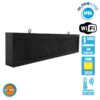 GloboStar® 90254 Κυλιόμενη Ψηφιακή Επιγραφή P10 LED SMD AC 220-240V με Wi-Fi – Αδιάβροχή IP54 – Μονής Όψης – Μ104 x Π9 x Υ24cm Πορτοκαλί