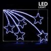 ΜΕΤΕΩΡΙΤΕΣ, 10m LED ΦΩΤΟΣΩΛΗΝΑΣ, ΜΟΝΟΚΑΝΑΛΟΣ, ΛΕΥΚΟ, 110x75cm, IP44 EUROLAMP – 600-20083