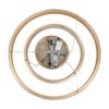 GloboStar® DIAMOND DUO 61151 Κρεμαστό Φωτιστικό Δαχτυλίδι-Κύκλος LED CCT 75W 8743lm 360° AC 220-240V – Εναλλαγή Φωτισμού μέσω Τηλεχειριστηρίου All In One Ψυχρό 6000k+Φυσικό 4500k+Θερμό 2700k Dimmable Φ40+60cm – Χρυσό Βούρτσας – 3 Years Warranty