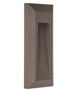 ΑΠΛΙΚΑ ΤΟΙΧΟΥ LED SLIM 1W IP65 220-240V 80X200X27mm ΓΡΑΦΙΤΗ PRO EUROLAMP 145-52061